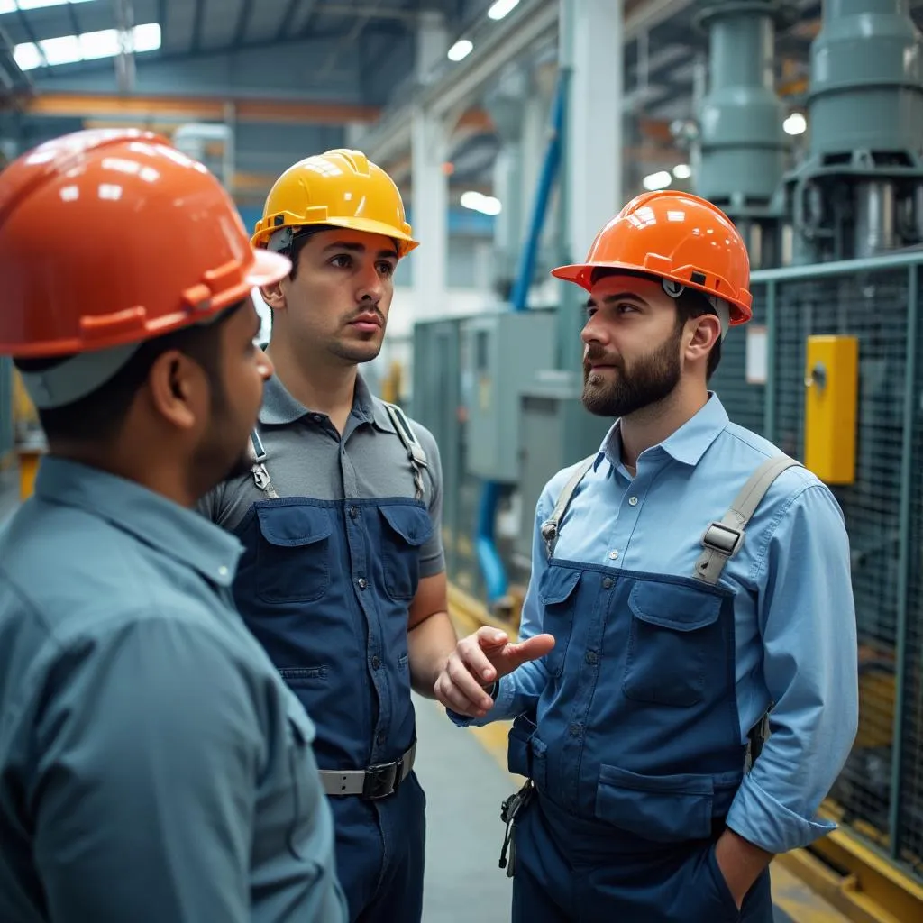 Visita a planta industrial